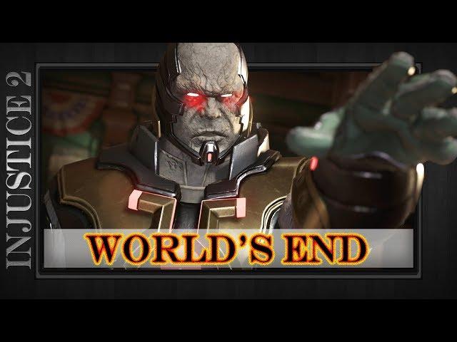 Injustice 2 | WORLD'S END | NEW Darkseid Epic Gear Set Showcase | Gameplay & Shaders |