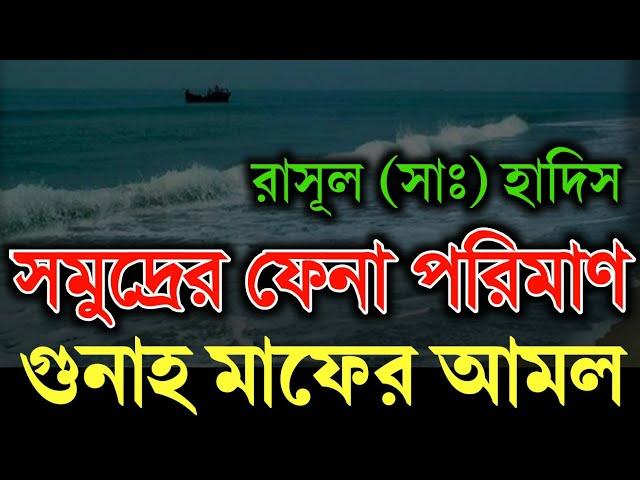 সমুদ্রের ফেনা পরিমাণ গুনাহ মাফের আমল