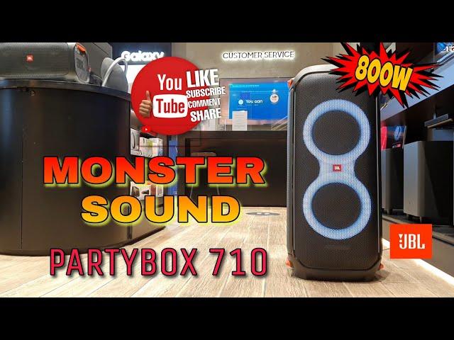 JBL PARTYBOX 710 Unbox & Sound Test / Bass test