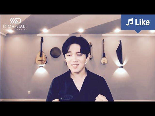 Dimash speaks about improving his English.