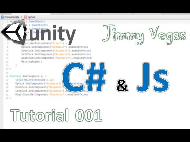 Learn How To Code In Unity - C# & Js - Tutorial 001 - The Basics