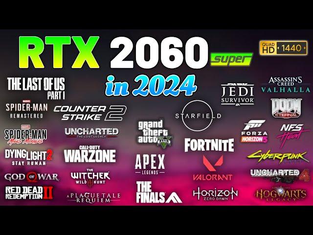 RTX 2060 SUPER 8GB: 26 Games Tested - Is It Still Good for 2024?