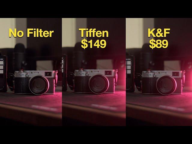 K&F Concept Black-Mist Diffusion Filter Review | VS Tiffen Black Pro-Mist Filter