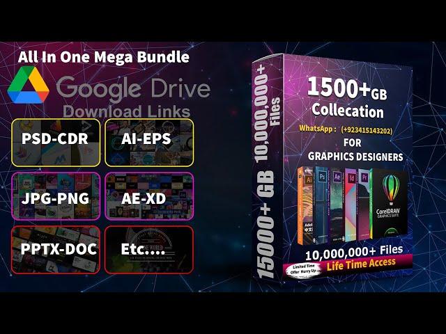 1500+ GB Graphics Mega Bundle Ultimate  Graphics Templates |Sheri Sk