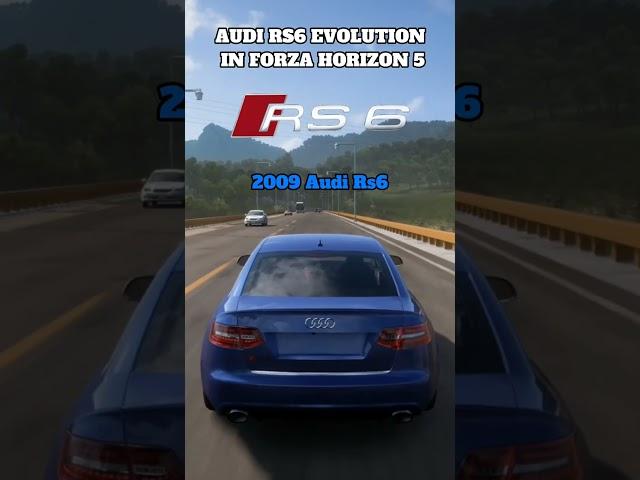 AUDI RS6 EVOLUTION IN FORZA HORIZON 5