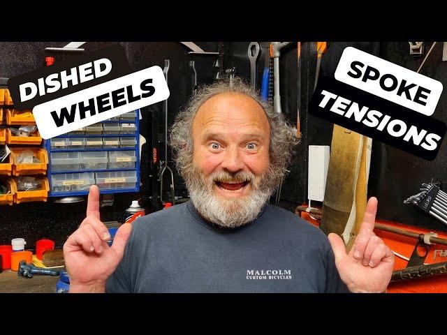 WHEEL BUILDING PRO TIPS - DISHED SPOKE TENSION - HOW IT AFFECTS WHEELS