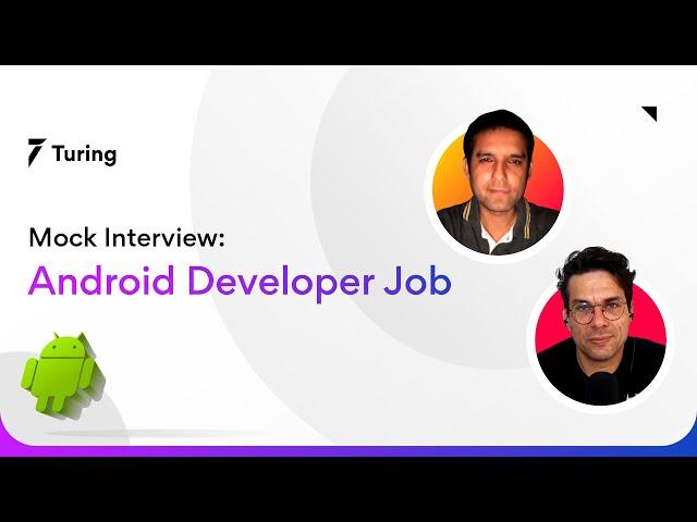 Android Development Mock Interview | Interview Questions for Senior Android Developers