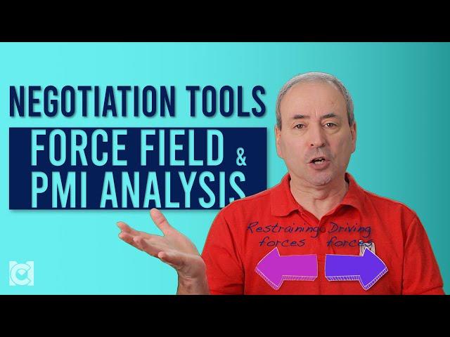 What are Force Field Analysis and PMI Analysis? - Negotiation Tools