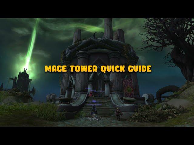 (Marksman Hunter) MAGE TOWER EASY GUIDE