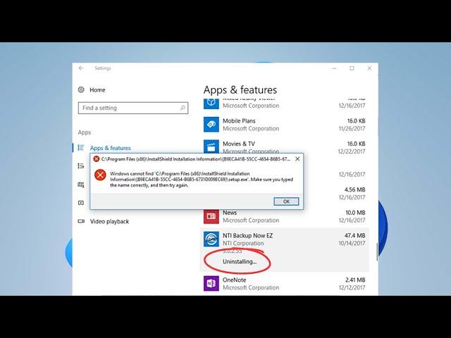 How To Fix Cannot Uninstall Program on Windows 11 / 10