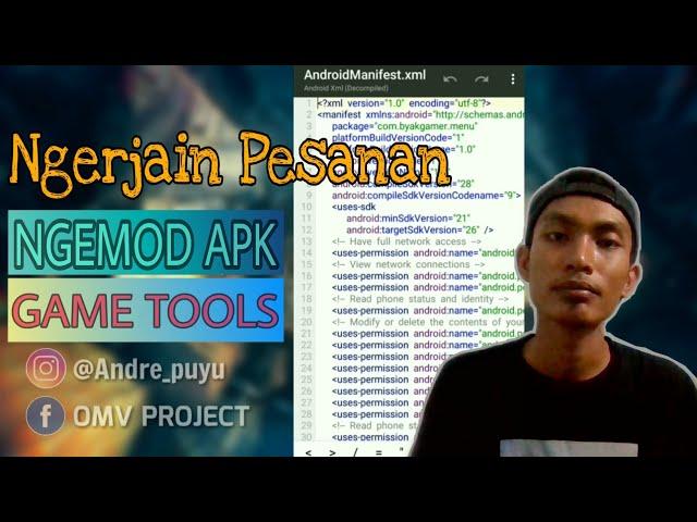 BELAJAR MOD APLIKASI - Ngerjain Pesenan Buat MOD APK Game Tools