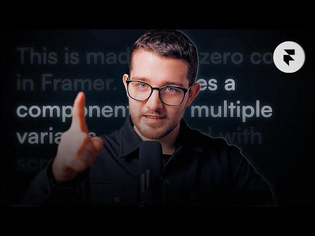 Framer Tutorial: Creating A Text Reveal Scroll Animation (No-Code)