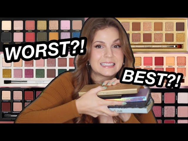 Ranking All My SIGMA Palettes From WORST TO BEST (This was so hard!)