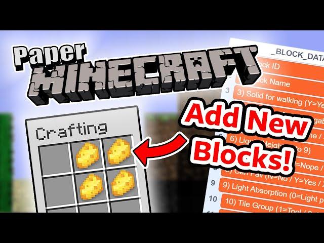  CHEESE - Updating Paper Minecraft - Scratch Tutorial