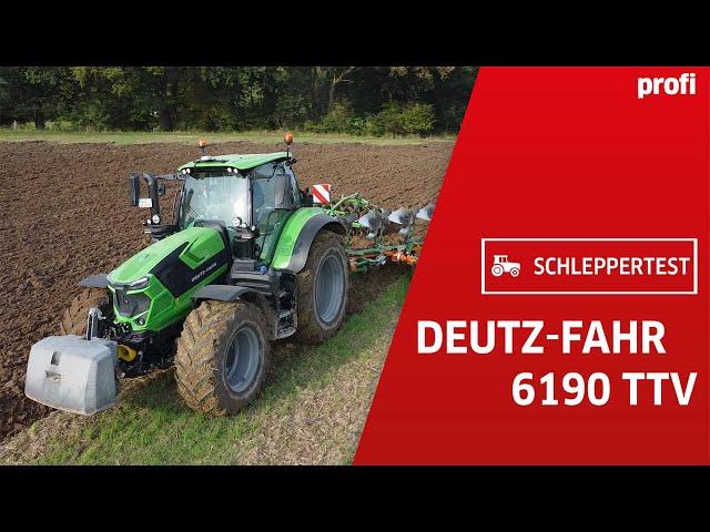 Was leistet das Claas-Getriebe im Deutz-Fahr!? | Deutz-Fahr 6190 TTV im Schleppertest