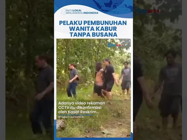 Viral Video Rekaman CCTV Pelaku Pembunuhan Wanita di Hotel Blora Kabur Tanpa Mengenakan Busana