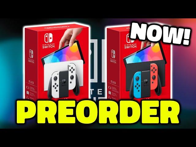 EASY TIPS! Nintendo Switch OLED Pre Order Begins! Where To Get It!