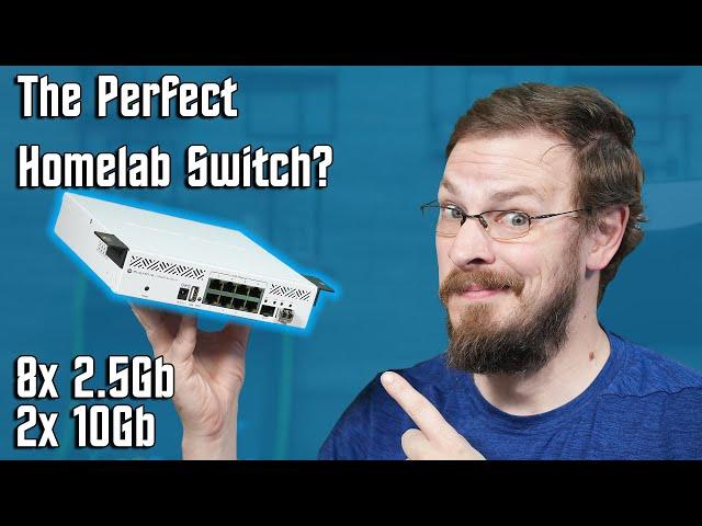 The Perfect Compact Homelab Switch? - Mikrotik CRS310-8G+2S+IN