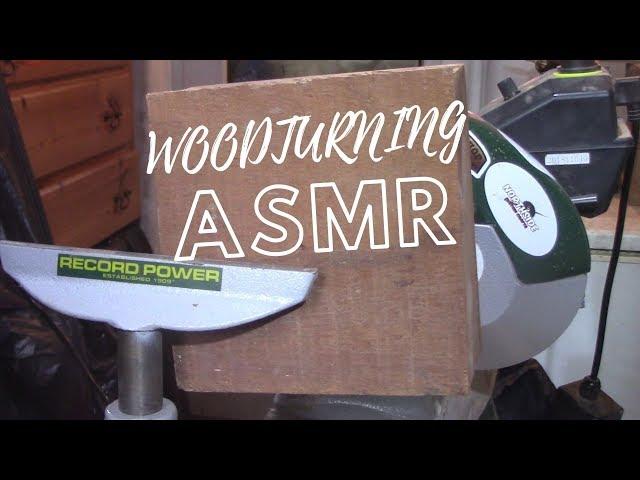 Woodturning | ASMR Mahogany Bowl