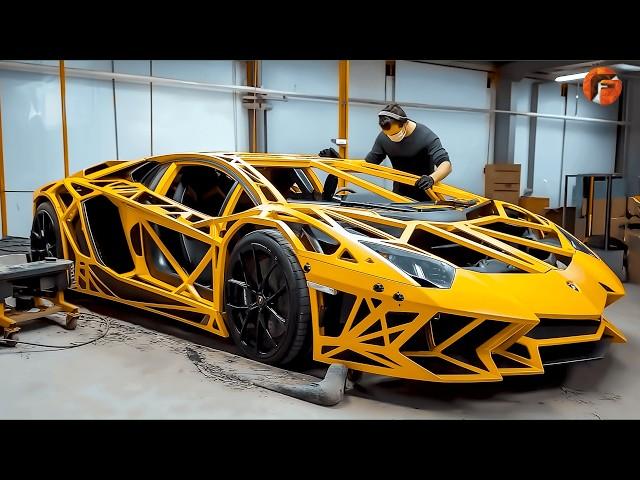 Man Builds Amazing Lamborghini From Start to Finish By @haisupercar