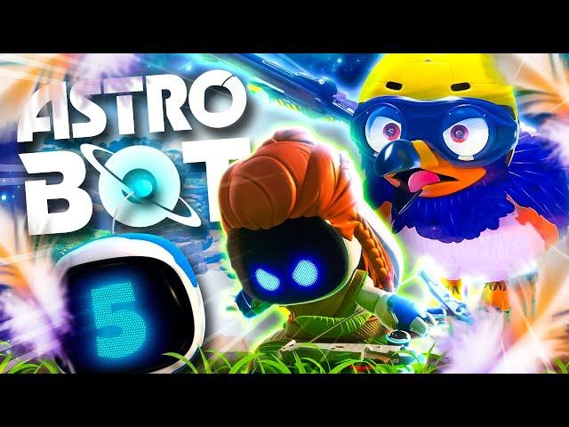  ASTRO BOT  #5: World 5 Federhaufen