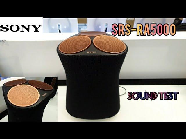 SONY SRS-RA5000 Premium Wireless Home Speaker | Sound Test