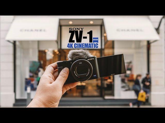 Sony ZV1 ZV-1 4K Cinematic