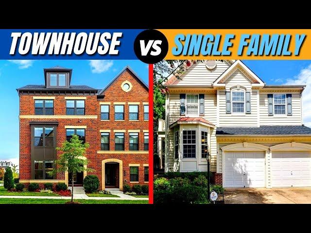 Pros and Cons of Buying a Single Family Home vs a Townhouse in Northern Virginia