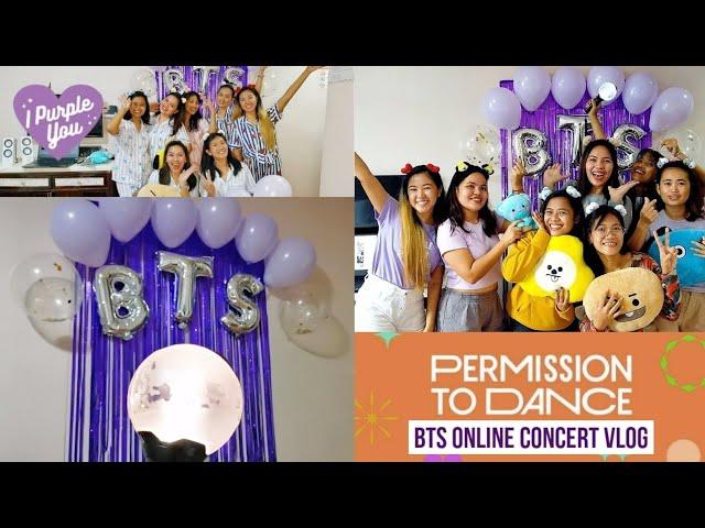 BTS Online Concert 2021 | Permission to Dance On Stage Vlog