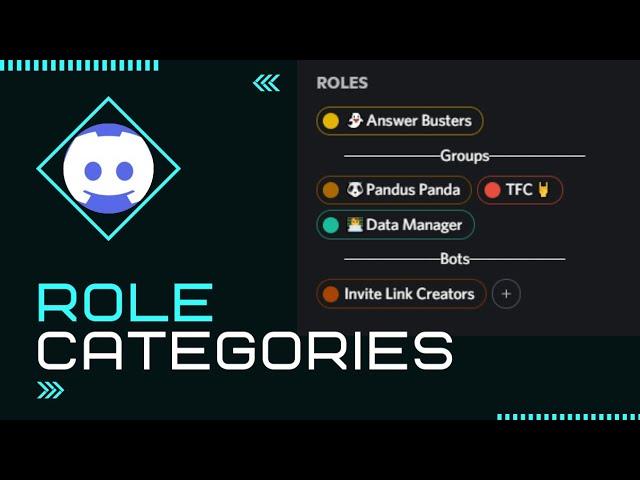 How to Create Role Categories in Discord - 2021 | GAKventure