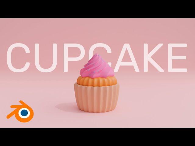 How to create Cupcake | Blender Beginner Tutorial