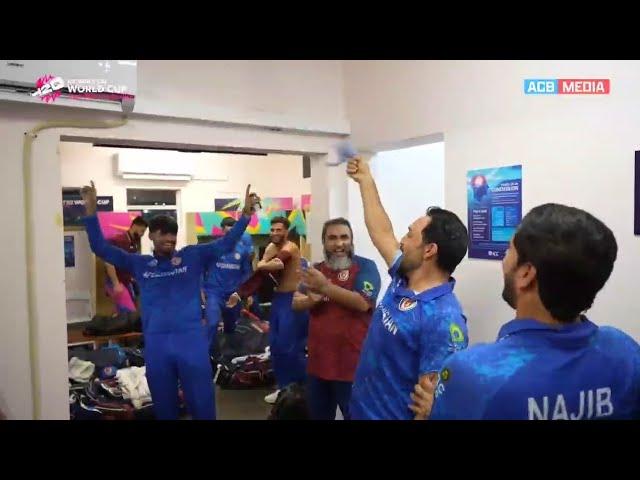 Afghanistan dressing room celebration // Afghanistan vs Bangladesh l T20 World Cup 2024 l Highlights