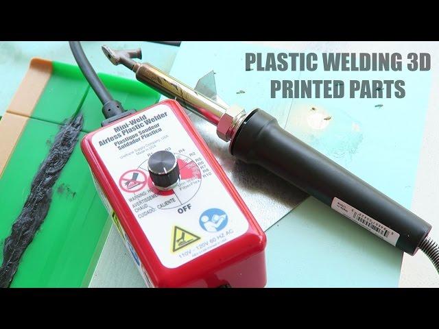 Mini-Weld Model 7 Airless Plastic Welder Review - Joining 3D Printed Parts