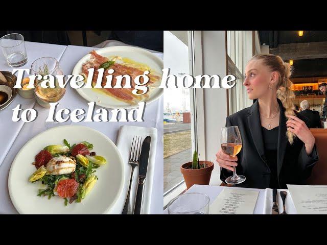 ICELAND VLOG | Staying in Reykjavik, Meeting my family & Eating lots of food & ice cream