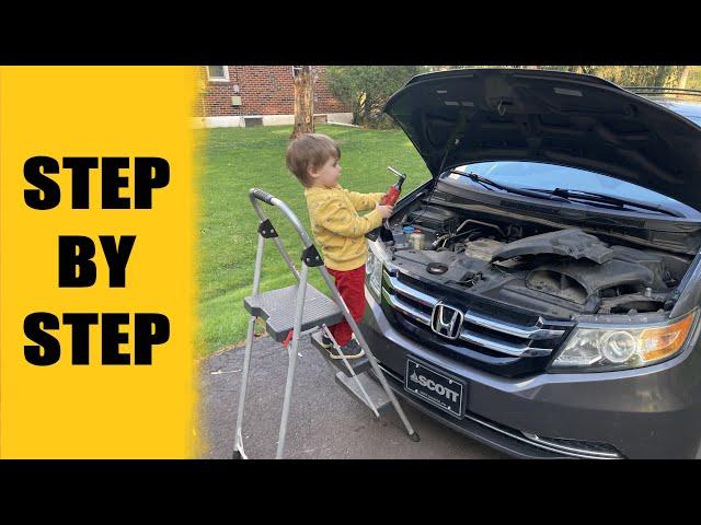 2011-2017 Honda Odyssey Alternator Replacement- A 10 Minute 4K Tutorial