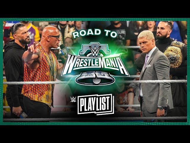 The Rock & Roman Reigns vs. Cody Rhodes & Seth Rollins – Road to WrestleMania XL: WWE Playlist