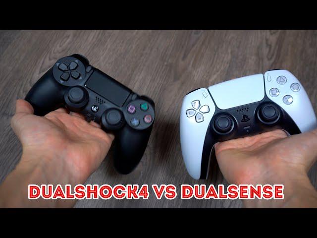 DUALSENSE PS5 ОБЗОР НА РУССКОМ! Сравнение с Dualshock 4 V2, кто круче?