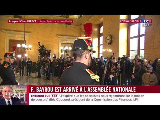  Suivez le discours de politique générale de François Bayrou devant l'Assemblée