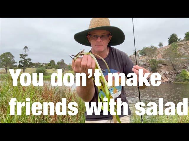 We went for a bit of a family fishing session on the Wollondilly River.