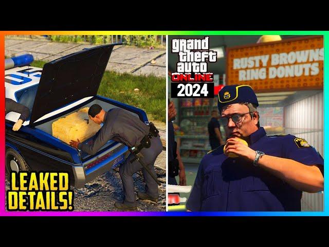 NEW Police Event, EAT Donuts, OUTFIT, Leaked Car Details, GTA 5 December DLC 2024(GTA Online Update)