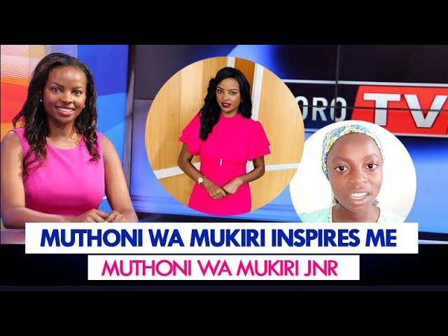 MUTHONI WA MUKIRI JNR: INOORO TV NEWS, SHE SAYS SHE WAS INSPIRED BY YOU. #ELIZABETH