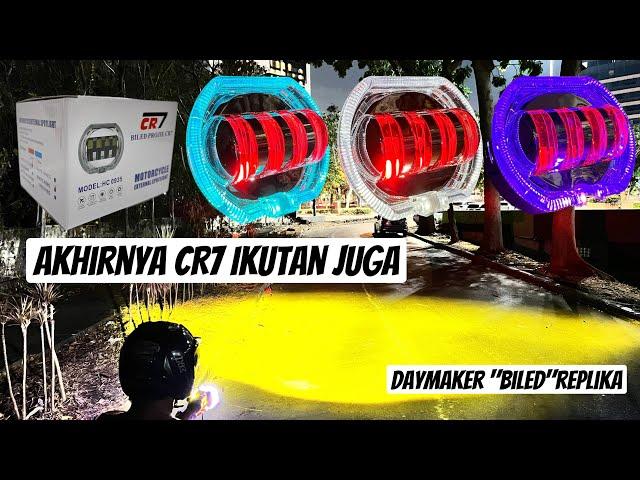 Lampu Depan PROJI DAYMAKER "BILED" 4 Inchi CR7 Dual Colour