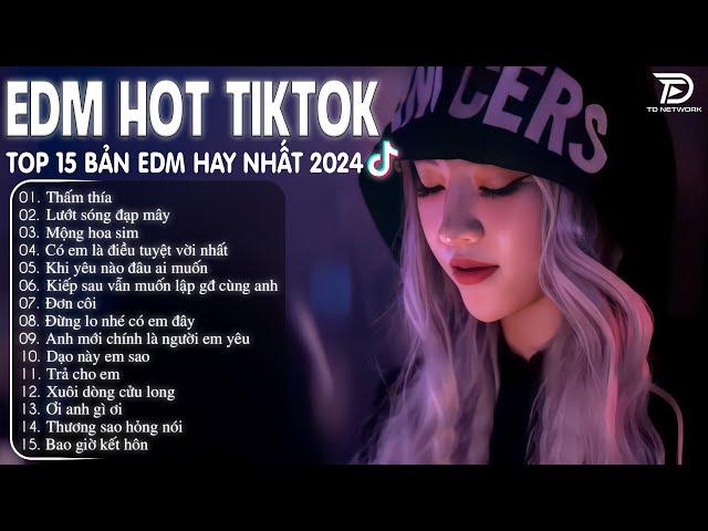 Thấm Thía Remix  BXH Nhạc Trẻ Remix Hay Nhất  - Top 15 Bản EDM TikTok Hot Trend 2024