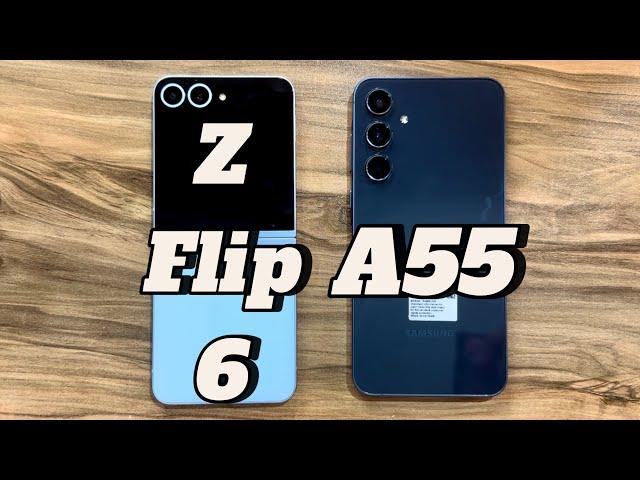 Samsung Galaxy Z Flip6 vs Samsung Galaxy A55