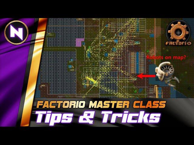 TIPS and TRICKS for New Players | Factorio Tutorial/Guide/How-to