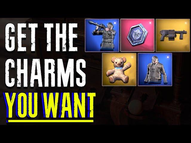 Get ALL Gacha machine Charms┃Merchant Shooting Range - Resident Evil 4 Remake┃Legendary Epic Striker