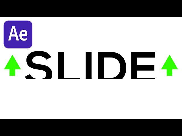 Smooth Slide Text Reveal Animation Tutorial (After Effects)