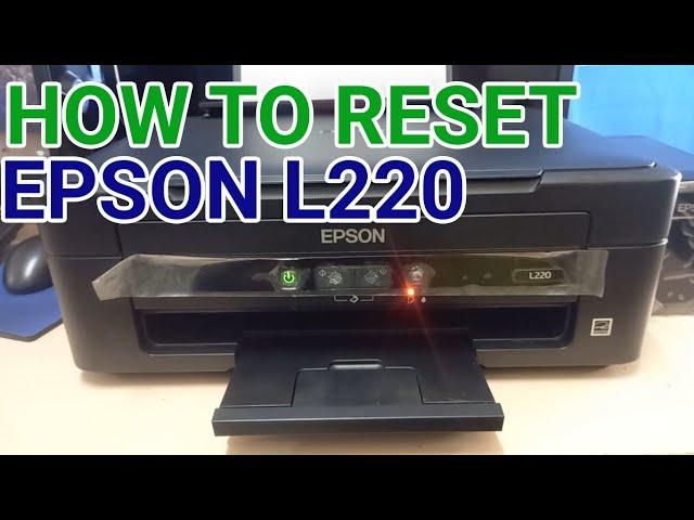 How to reset Epson L220