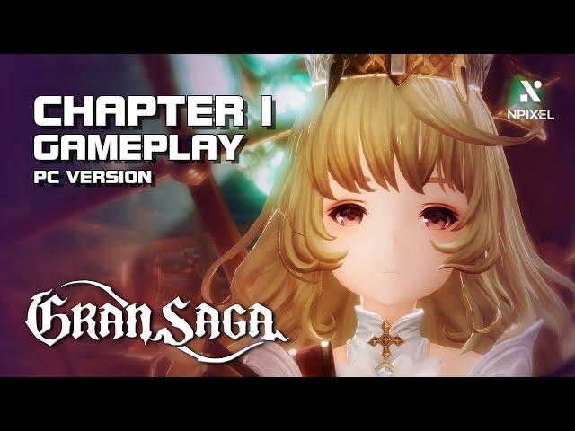 Gran Saga - Chapter 1 Gameplay (PC Version) - PC/Mobile - F2P - KR
