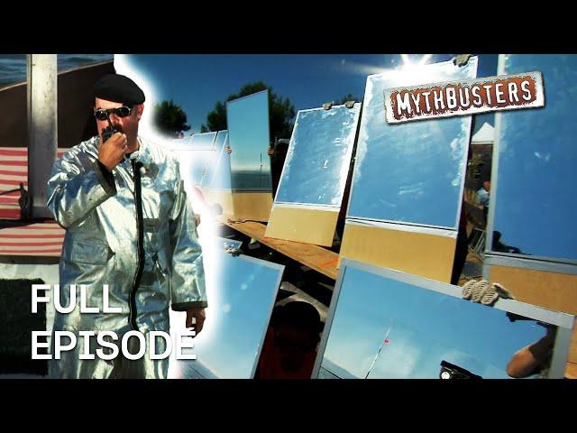 Solar Ray 3.0! | MythBusters | MythBusters | Season 7 Episode 27 | Full Episode